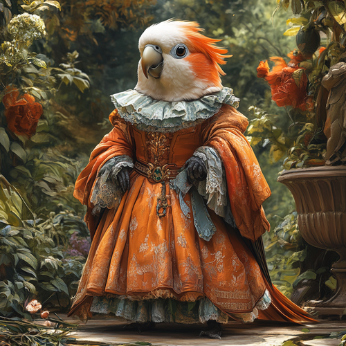 cute parrot