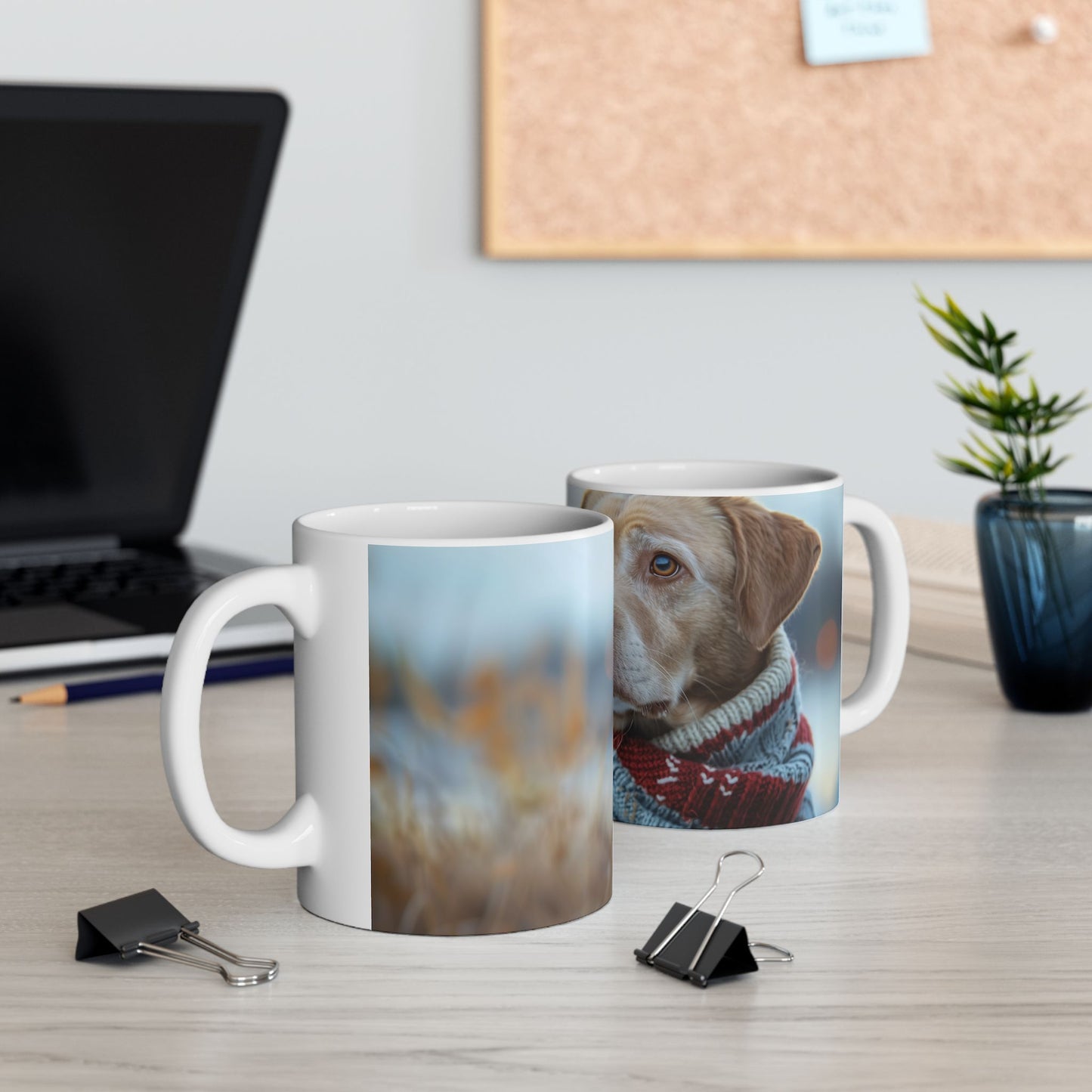 "Chesapeake Bay Retriever Nautical Sweater Mug – Unique Dog Coffee Cup - Pikipa
