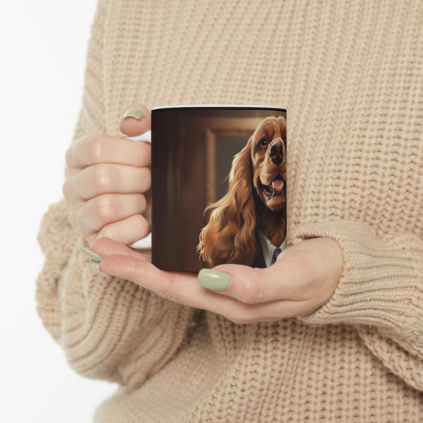 English Cocker Spaniel Mug – Classy Dog Coffee Cup - Pikipa