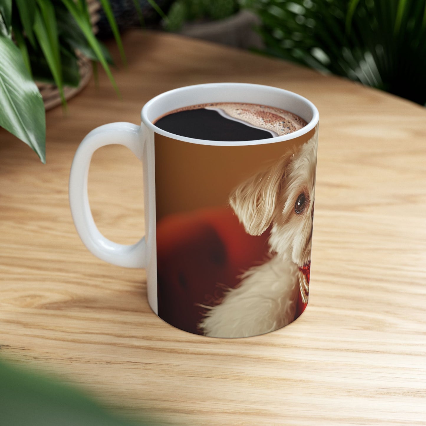 Coton de Tulear Mug – Vintage Hollywood Starlet Dog Cup - Pikipa