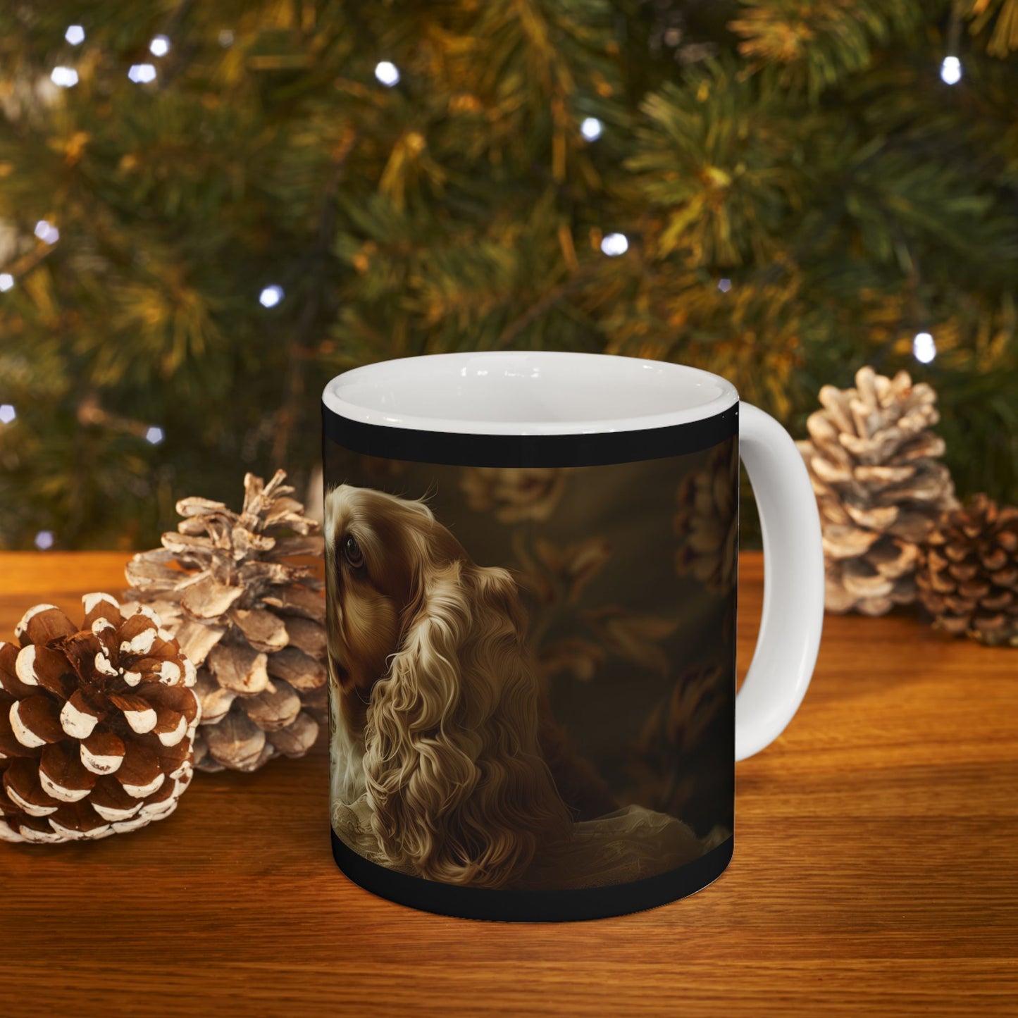 English Cocker Spaniel Mug – Graceful Dog Coffee Cup - Pikipa