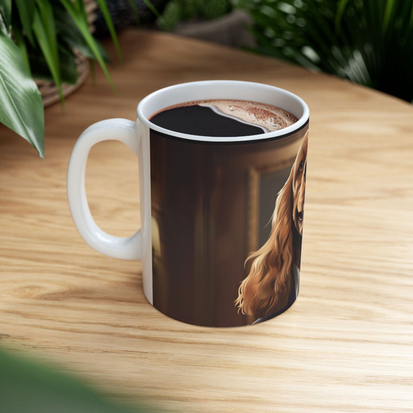 English Cocker Spaniel Mug – Classy Dog Coffee Cup - Pikipa