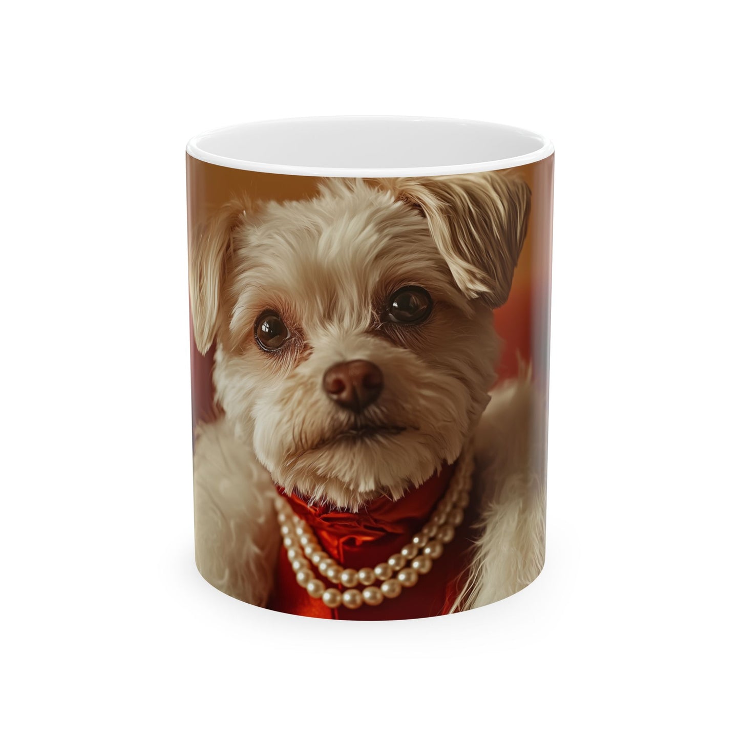 Coton de Tulear Mug – Vintage Hollywood Starlet Dog Cup - Pikipa