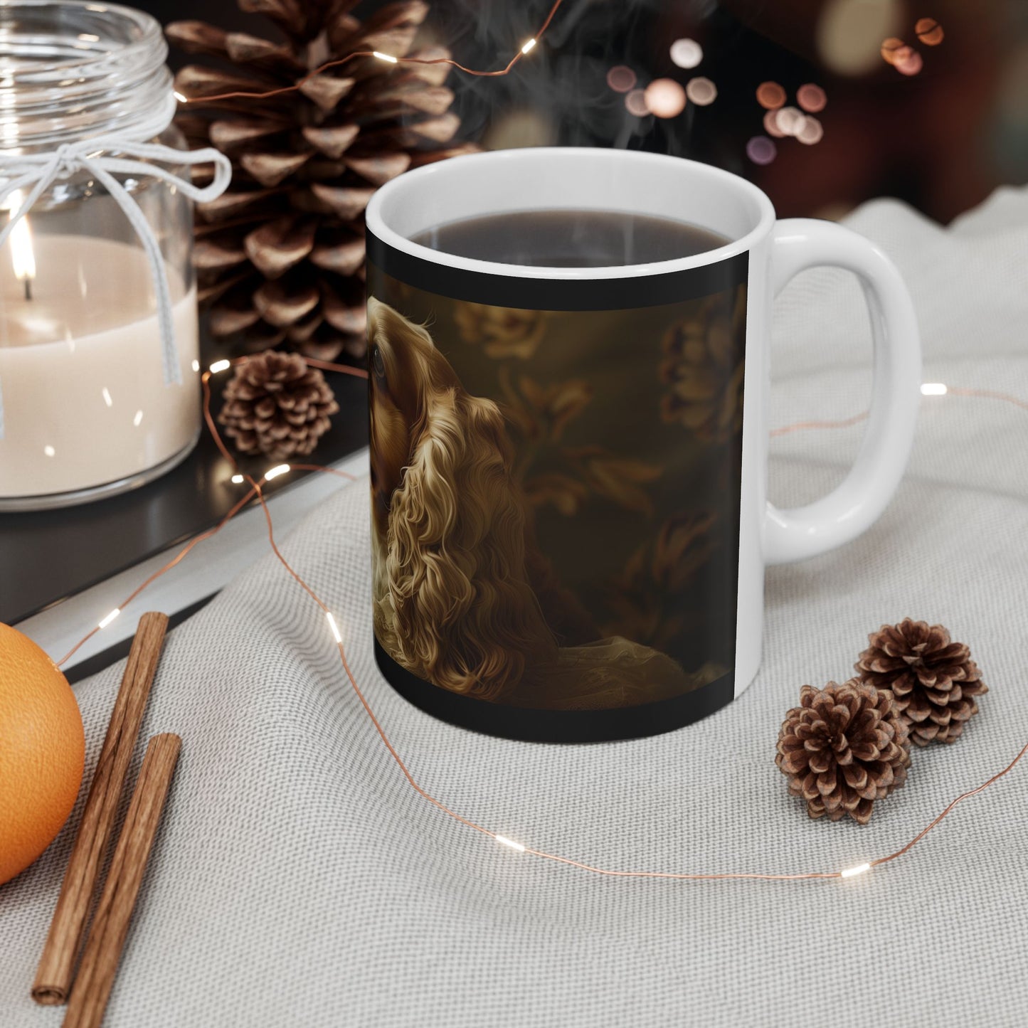 English Cocker Spaniel Mug – Graceful Dog Coffee Cup - Pikipa