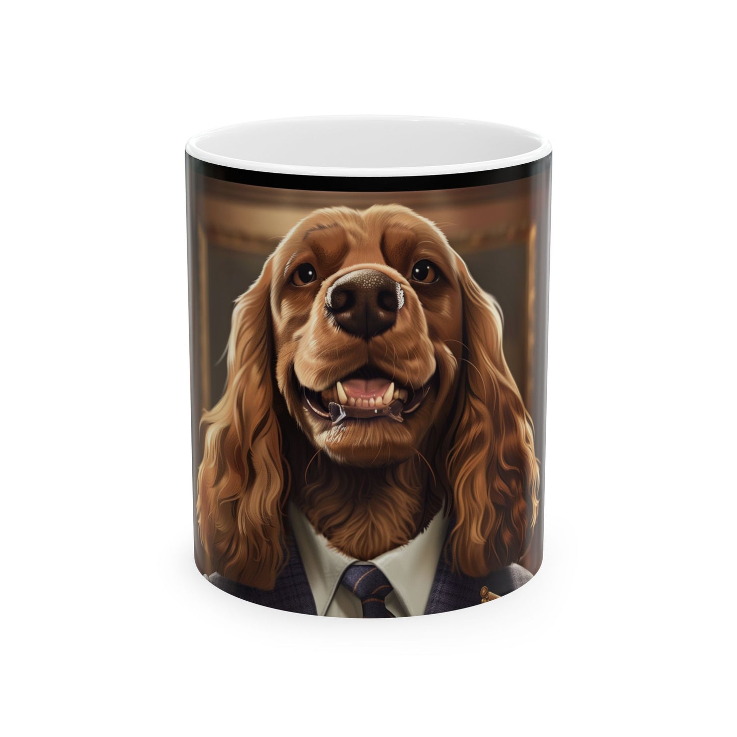 English Cocker Spaniel Mug – Classy Dog Coffee Cup - Pikipa