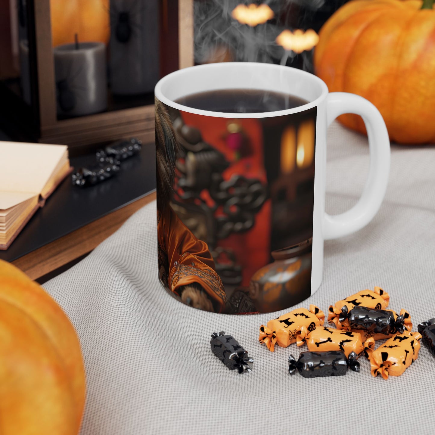 Pekingese Emperor Mug – Noble Dog Art Coffee Cup - Pikipa
