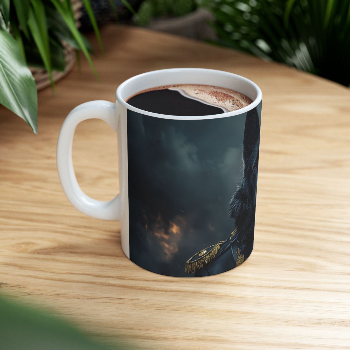 Belgian Sheepdog Mug – Fearless Military Commander Dog Cup - Pikipa