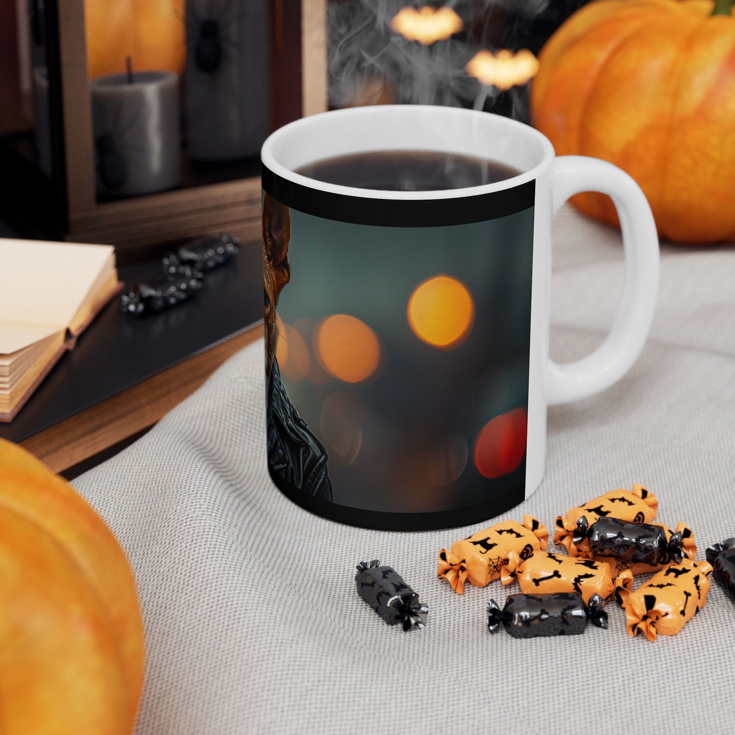 Basenji Rebel Mug – Trendy Gift for Dog Lovers & Coffee Enthusiasts - Pikipa