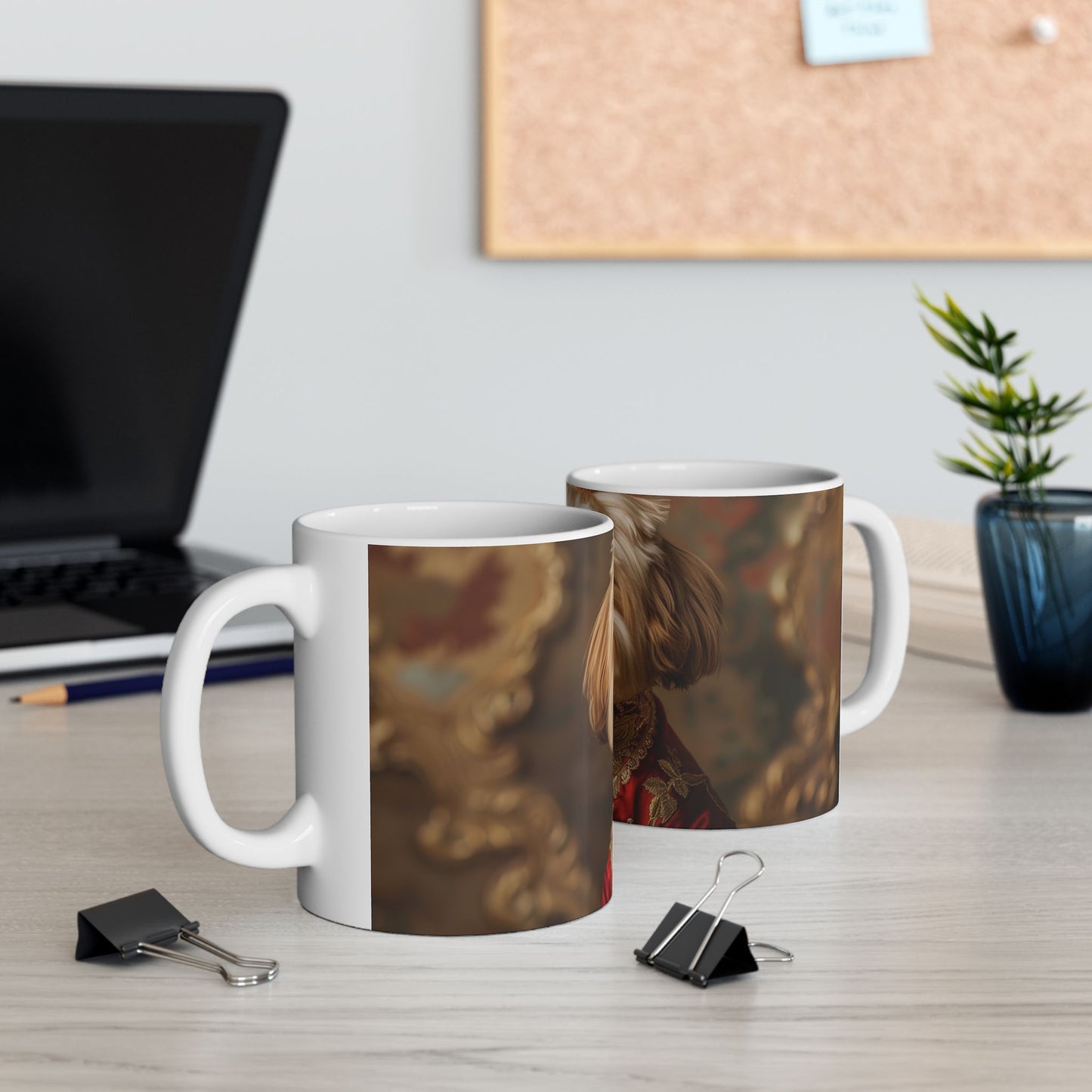 Lhasa Apso Mug – Tibetan Royalty Dog Coffee Cup - Pikipa