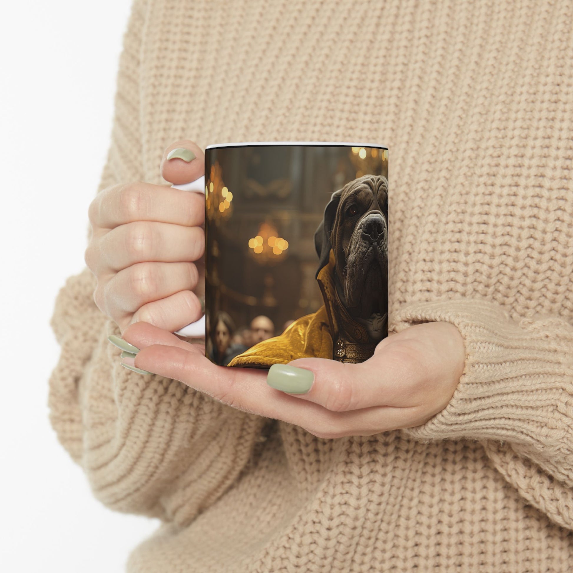 English Mastiff Mug – Noble Dog Coffee Cup - Pikipa