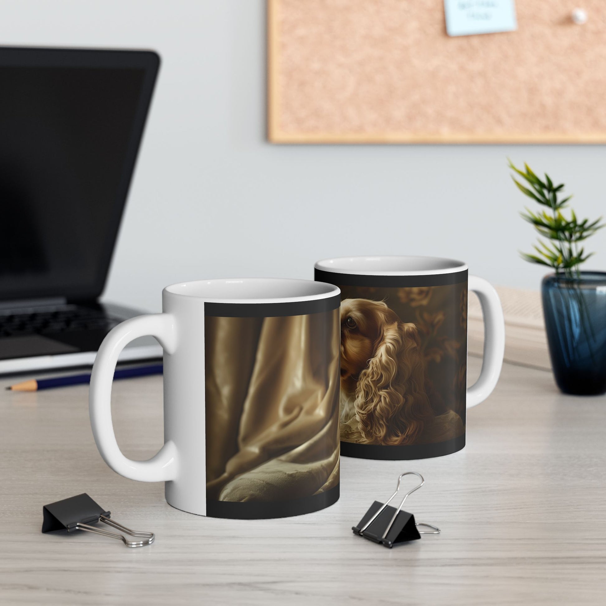 English Cocker Spaniel Mug – Graceful Dog Coffee Cup - Pikipa
