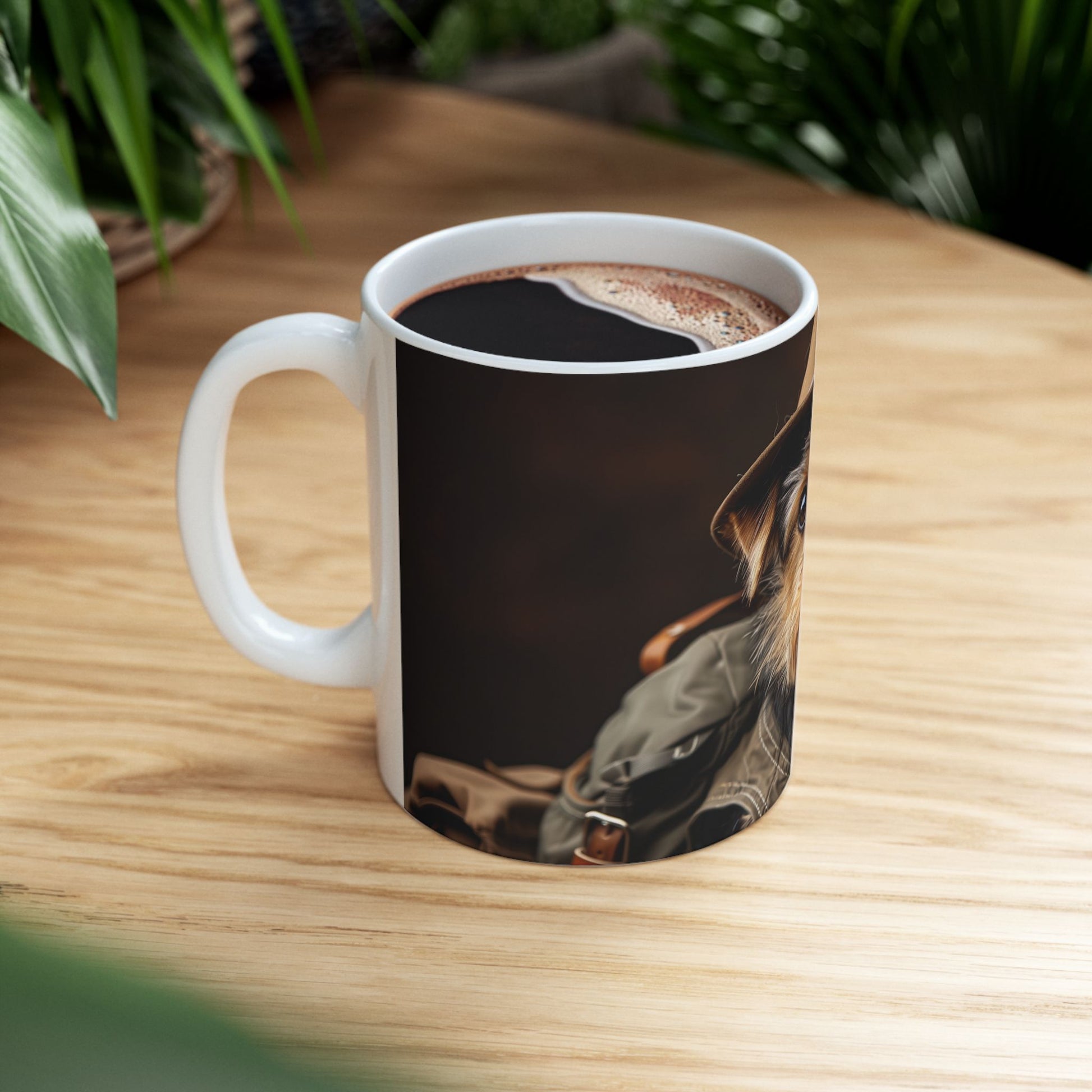 Australian Terrier Adventure Mug – Outback Dog Coffee Cup - Pikipa