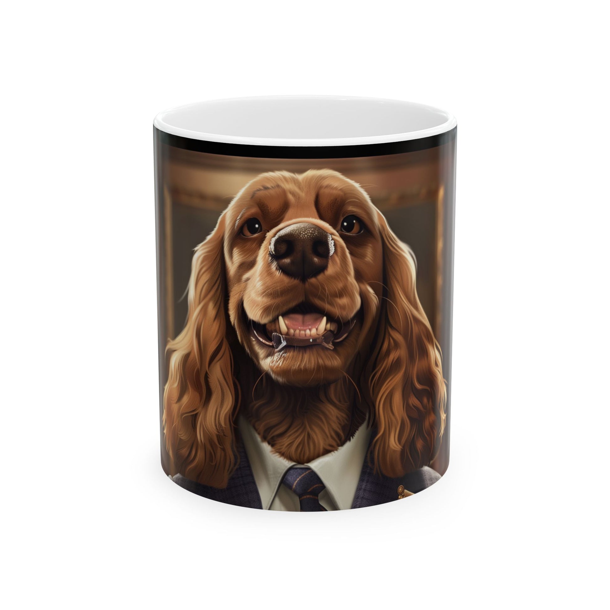 English Cocker Spaniel Mug – Classy Dog Coffee Cup - Pikipa