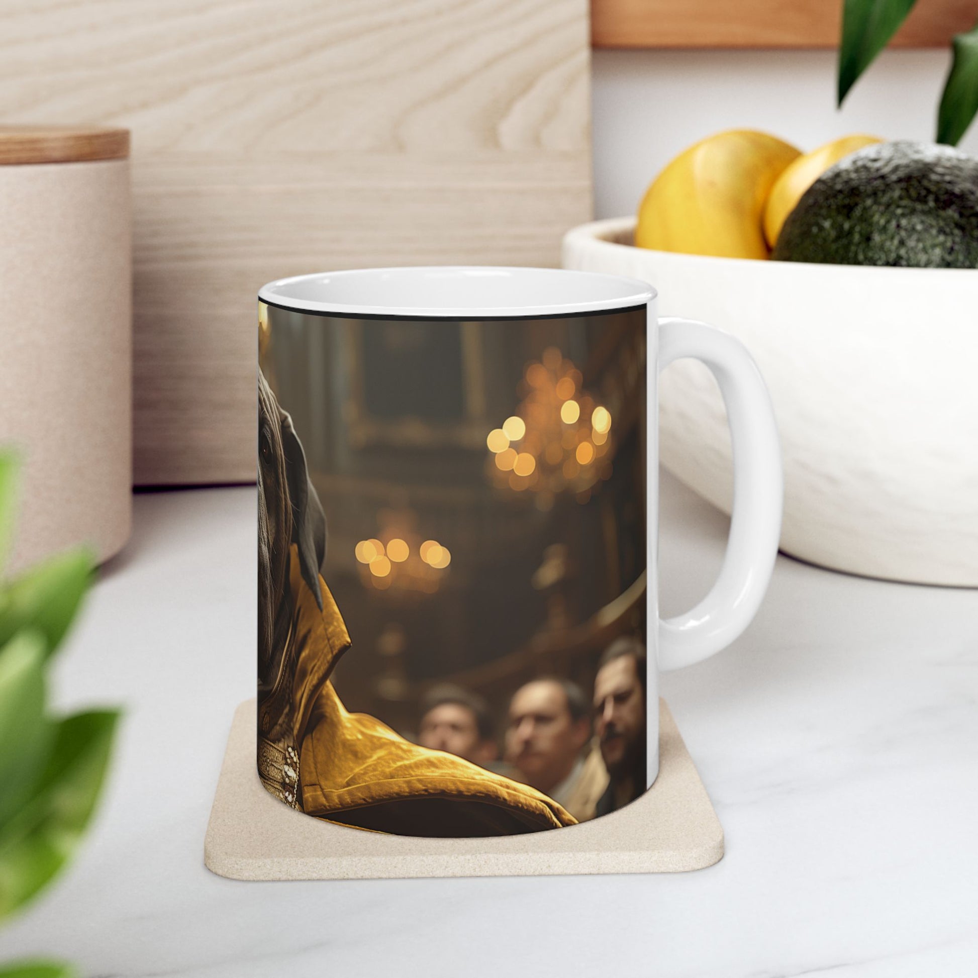 English Mastiff Mug – Noble Dog Coffee Cup - Pikipa