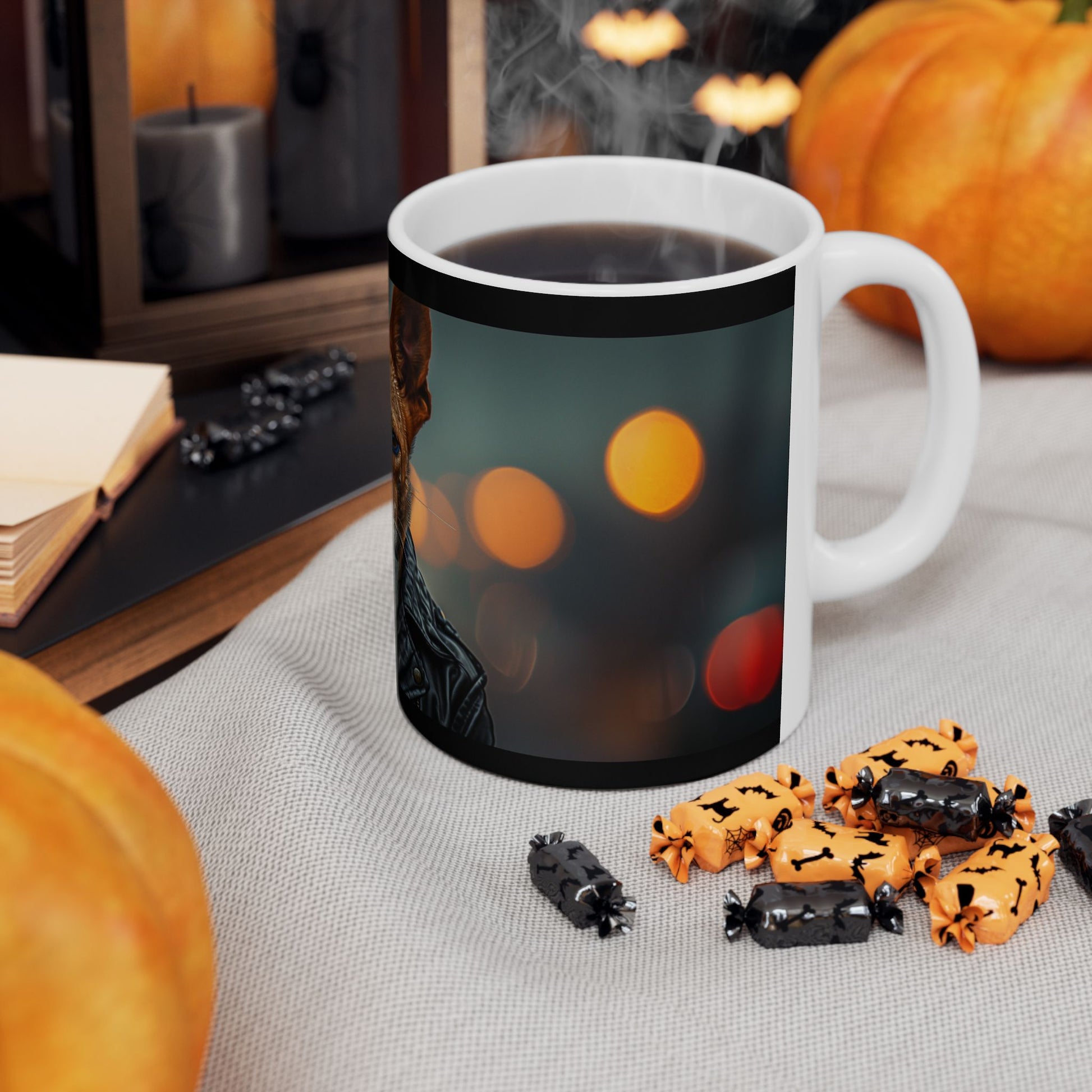 Basenji Rebel Mug – Trendy Gift for Dog Lovers & Coffee Enthusiasts - Pikipa